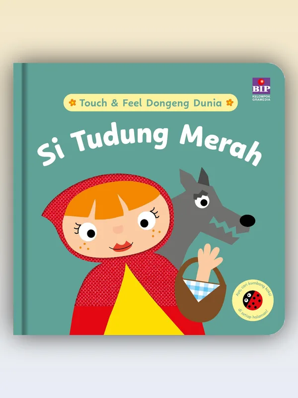 Sampul Touch & Feel Dongeng Dunia: Si Tudung Merah