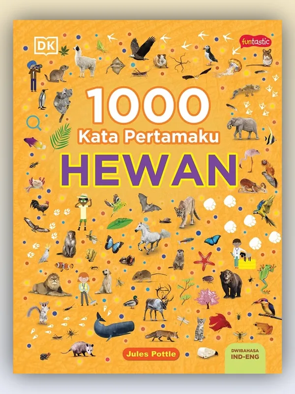 Sampul 1000 Kata Pertamaku - Hewan