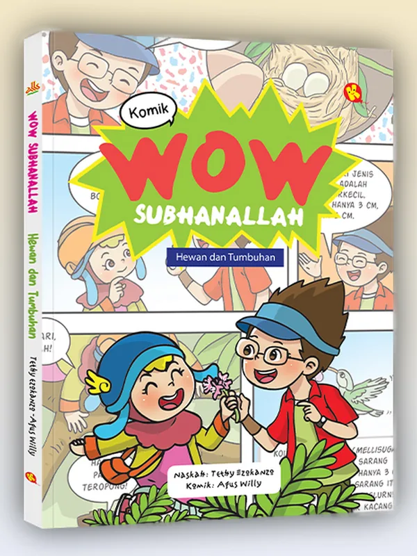 Sampul Komik Wow Subhanallah: Hewan dan Tumbuhan