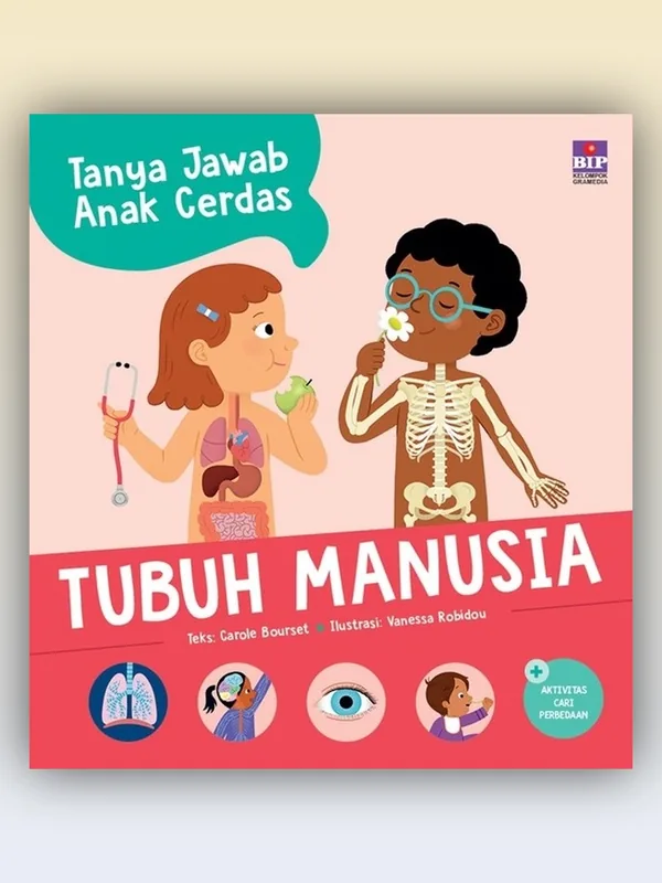 Sampul Tanya Jawab Anak Cerdas Tubuh Manusia