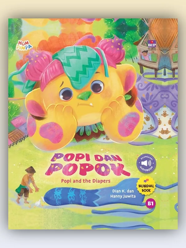 Sampul Popi dan Popok (Popi and the Diapers)
