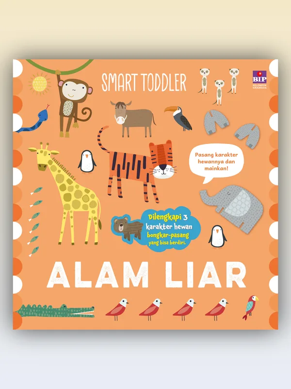 Sampul Smart Toddler: Alam Liar