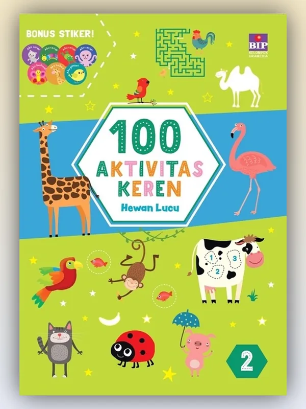 Sampul Seri 100 Aktivitas Keren: Hewan Lucu