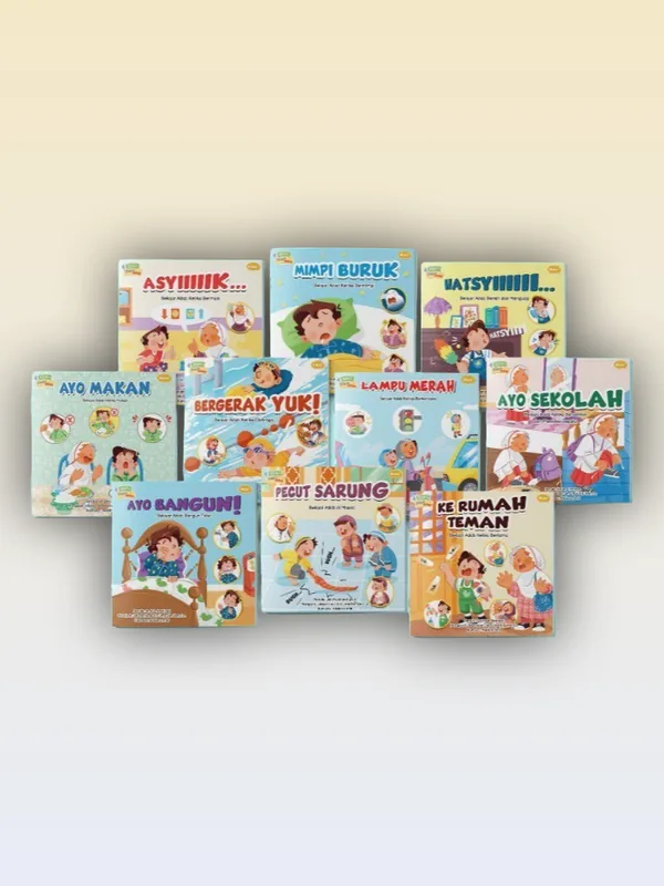 Sampul Seri 1 Zaid dan Hana (Set)