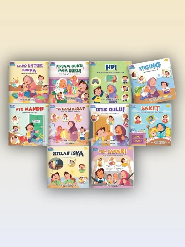 Sampul Seri 2 Zaid dan Hana (Set)