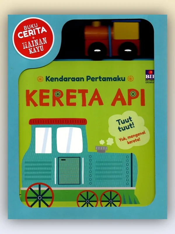 Sampul Kendaraan Pertamaku: Kereta Api