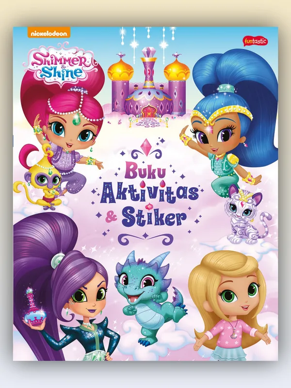 Sampul Shimmer & Shine: Buku Stiker & Aktivitas