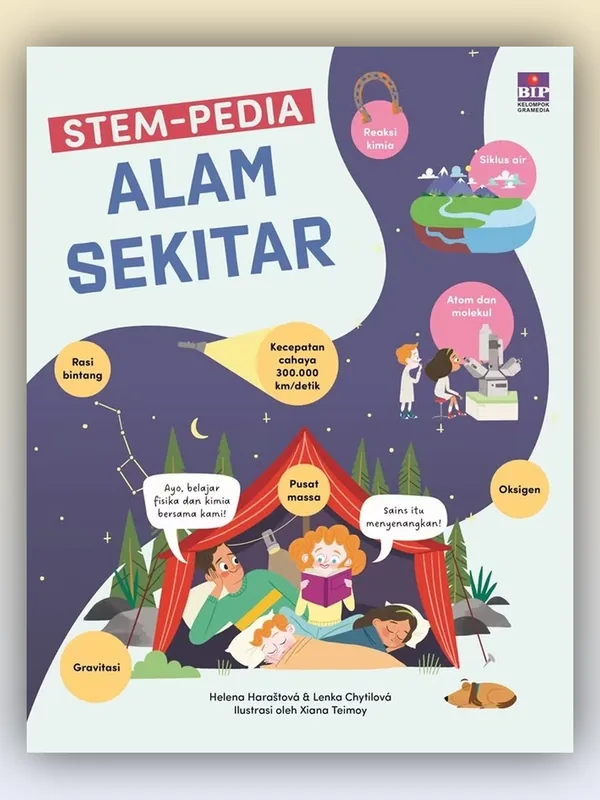 Sampul STEM-PEDIA: Alam Sekitar