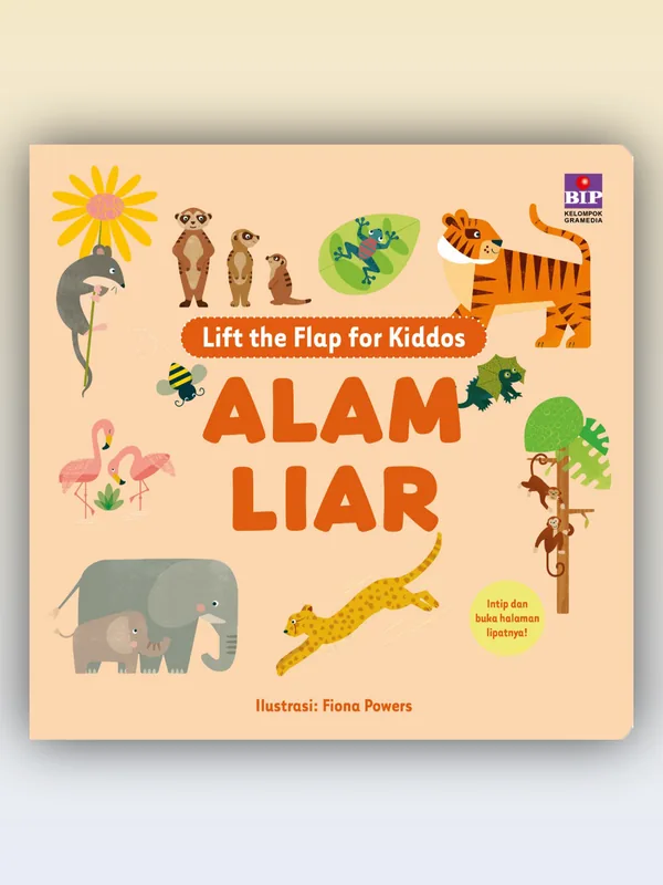 Sampul Lift the Flap for Kiddos: Alam Liar