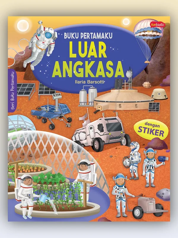 Sampul Buku Pertamaku: Luar Angkasa