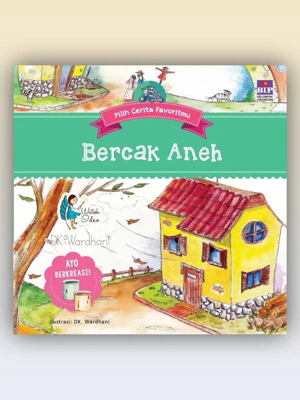 Sampul Seri Pilih Cerita Favoritmu: Bercak Aneh