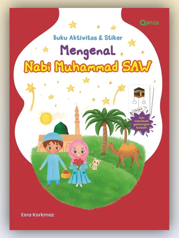 Sampul Buku Aktivitas & Stiker - Mengenal Nabi Muhammad SAW