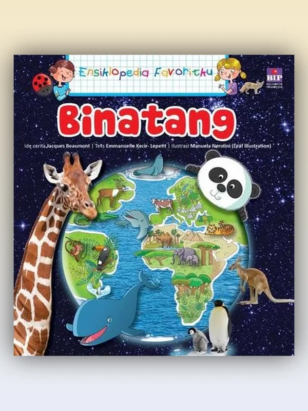 Sampul Ensiklopedia Favoritku: Binatang