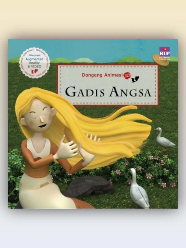 Sampul Seri Dongeng Animasi 3D : Gadis Angsa