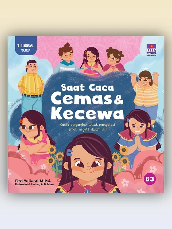 Sampul Saat Caca Cemas dan Kecewa