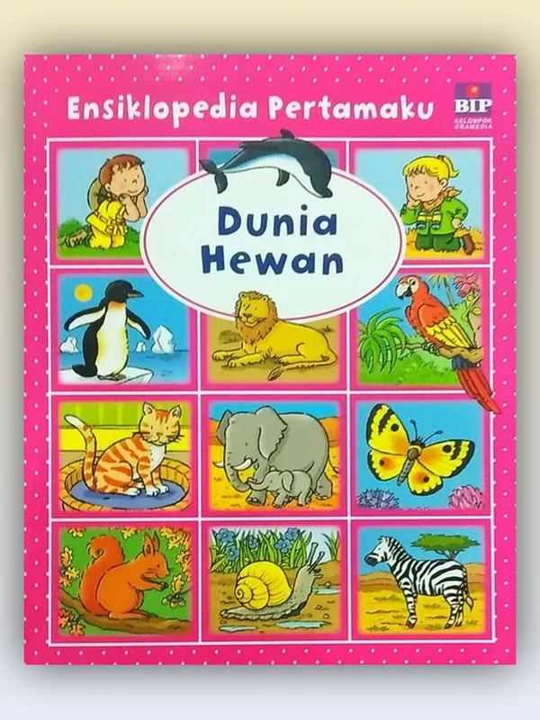 Sampul Ensiklopedia Pertamaku: Dunia Hewan