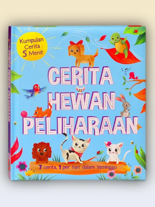 Sampul Kumpulan Cerita 5 Menit - Hewan Peliharaan