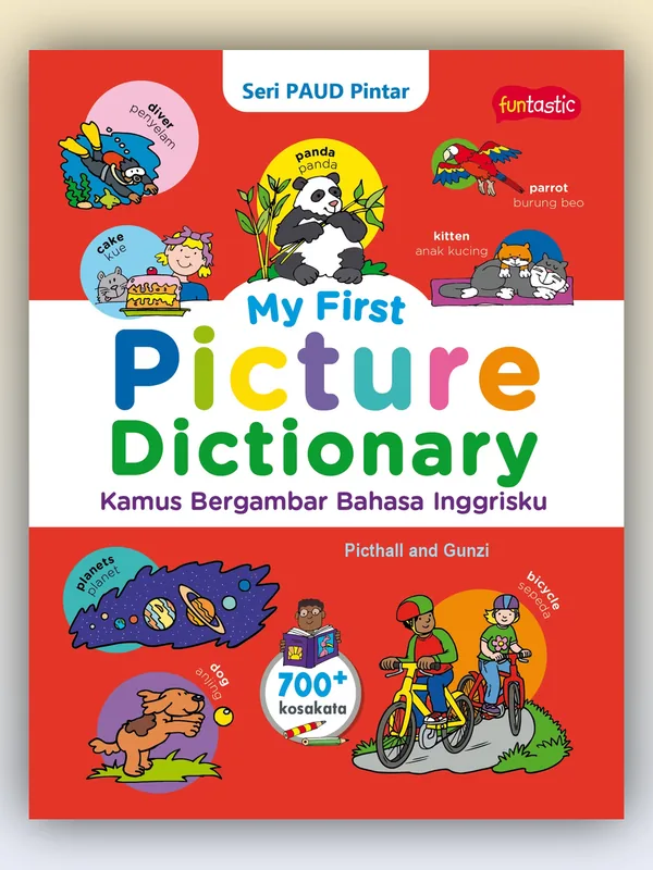 Sampul My First Picture Dictionary - Kamus Bergambar Bahasa Inggrisku