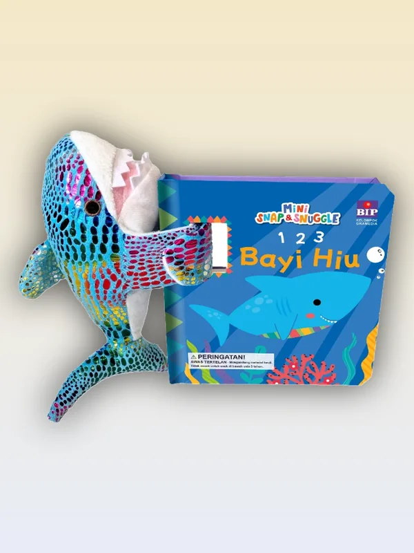 Sampul Mini Snap & Snuggle: 1 2 3 Bayi Hiu