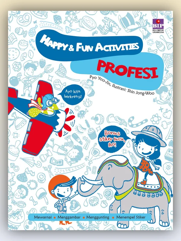 Sampul Happy & Fun Activities: Profesi