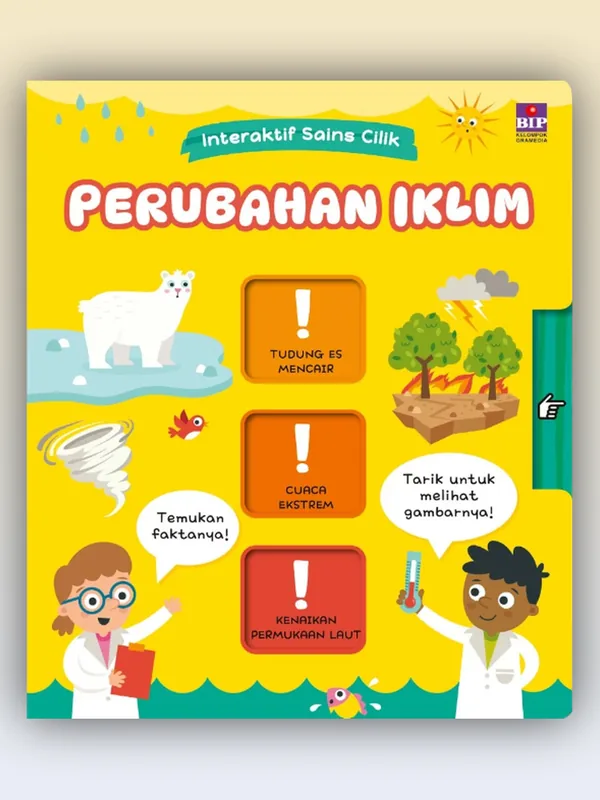 Sampul Interaktif Sains Cilik: Perubahan Iklim