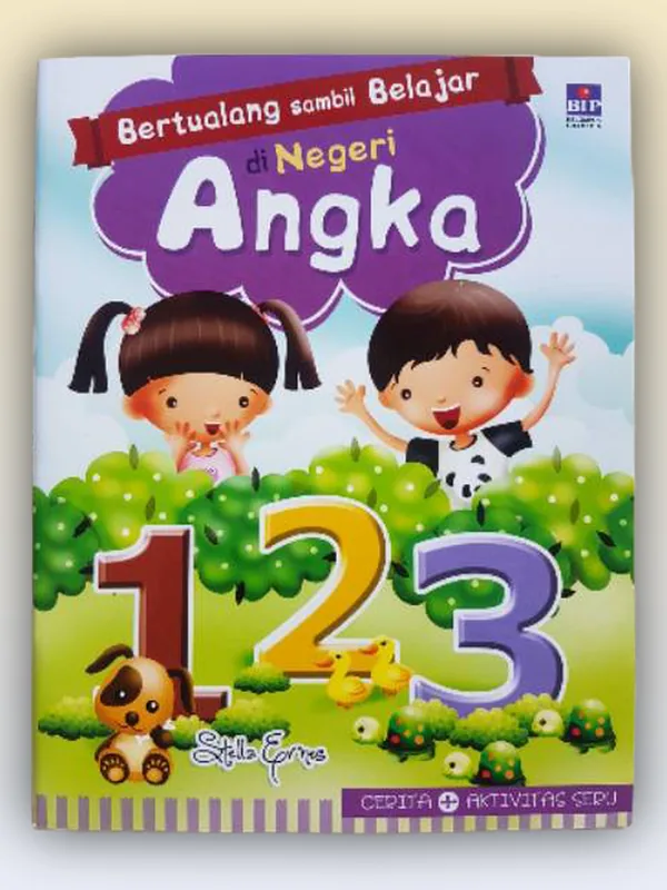 Sampul Bertualang Sambil Belajar di Negeri Angka