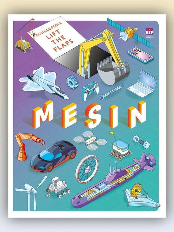 Sampul Ensiklopedia Lift the Flaps: Mesin