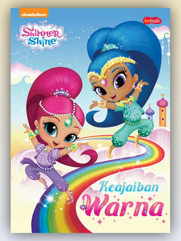 Sampul Shimmer & Shine: Keajaiban Warna!