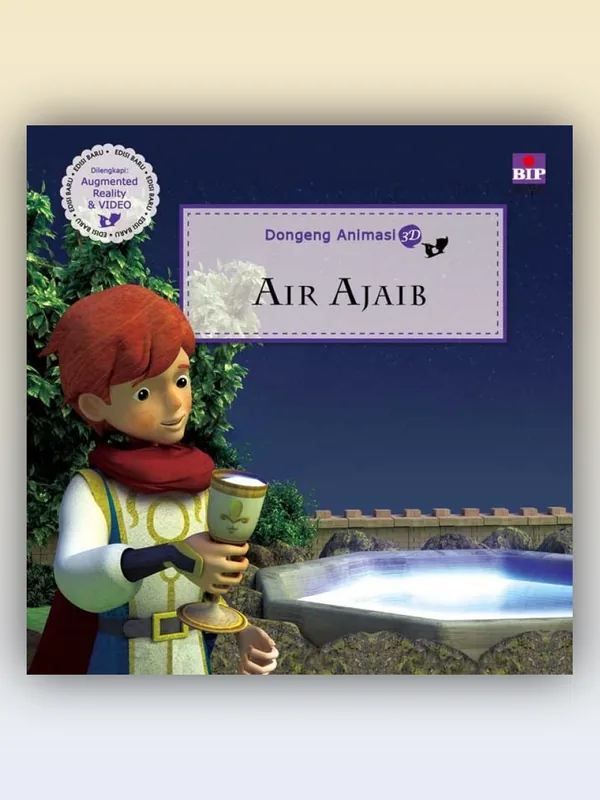 Sampul Seri Dongeng Animasi 3D: Air Ajaib