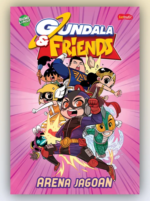 Sampul Gundala & Friends: Arena Jagoan