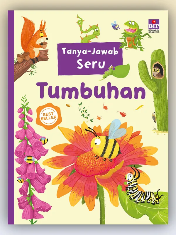 Sampul Tanya-Jawab Seru: Tumbuhan