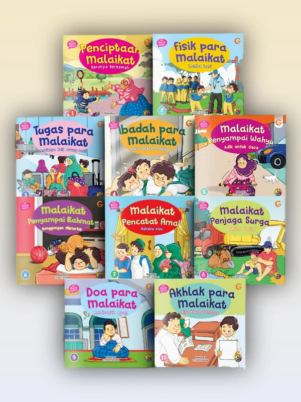 Sampul Seri Mengenal Malaikat