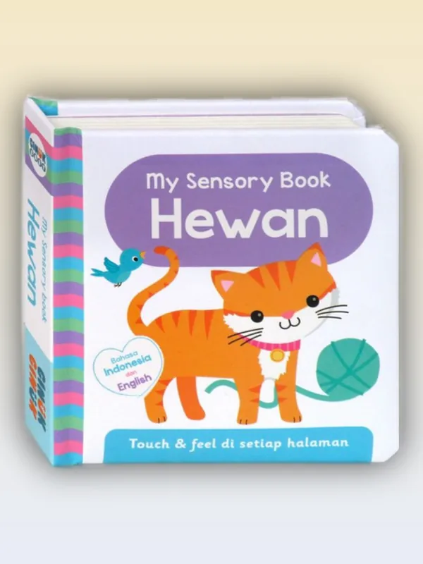 Sampul My Sensory Book Hewan