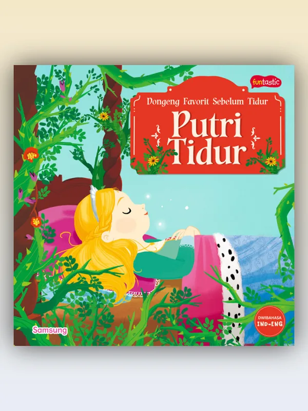Sampul Seri Dongeng Favorit Sebelum Tidur: Putri Tidur