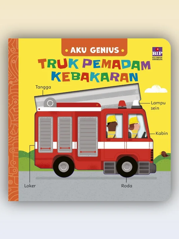 Sampul Aku Genius: Truk Pemadam Kebakaran