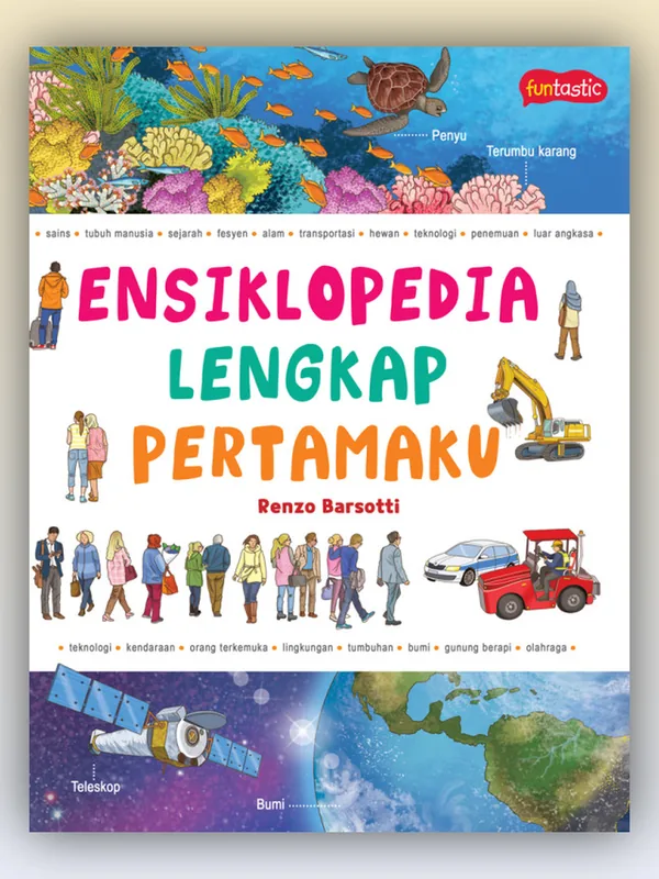 Sampul Ensiklopedia Lengkap Pertamaku