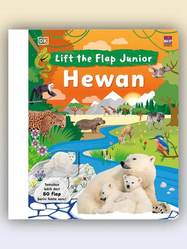 Sampul Lift the Flap Junior: Hewan