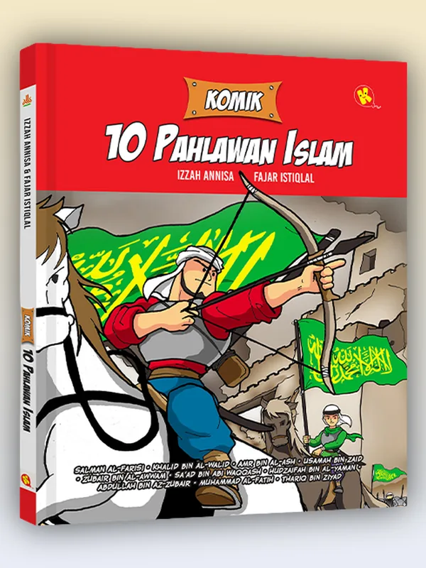 Sampul Komik 10 Pahlawan Islam