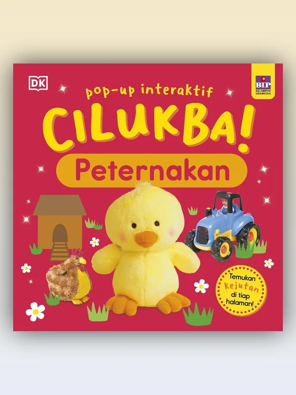 Sampul Pop up Interaktif Cilukba! Peternakan