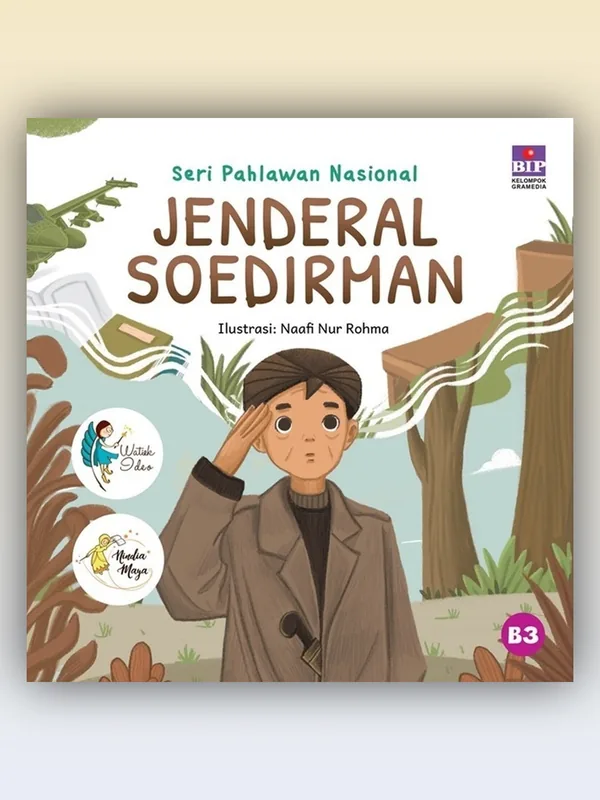 Sampul Seri Pahlawan Nasional: Jenderal Soedirman