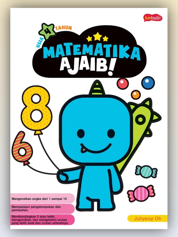Sampul Matematika Ajaib! - Usia 4 Tahun