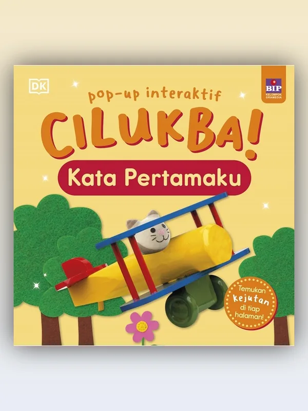 Sampul Pop up Interaktif Cilukba!: Kata Pertamaku
