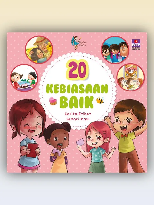 Sampul 20 Kebiasaan Baik: Cerita Etiket Sehari-hari