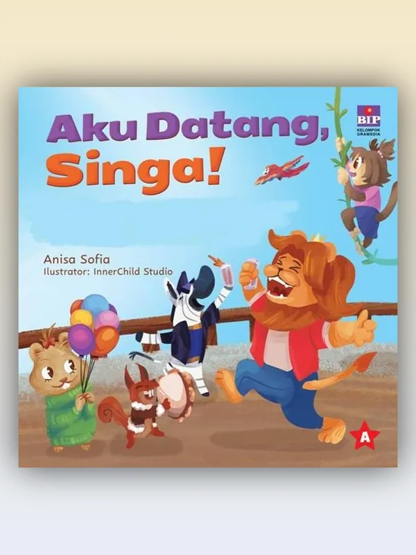 Sampul Aku Datang, Singa!