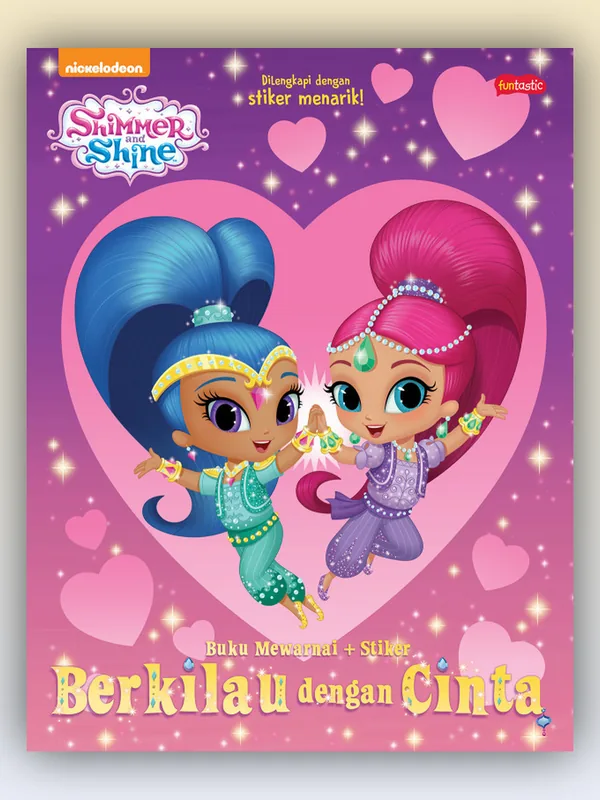Sampul Shimmer & Shine: Berkilau dengan Cinta