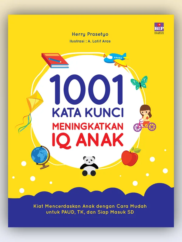 Sampul 1001 Kata Kunci untuk Meningkatkan IQ Anak