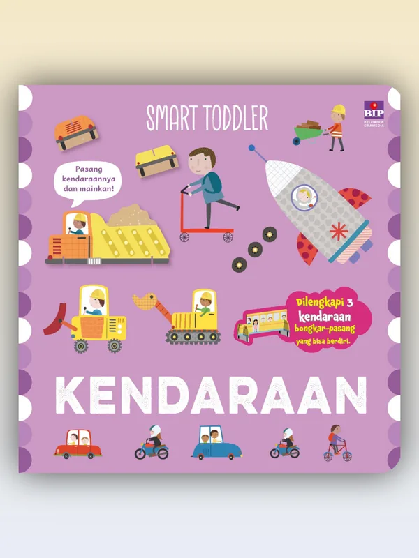 Sampul Smart Toddler : Kendaraan