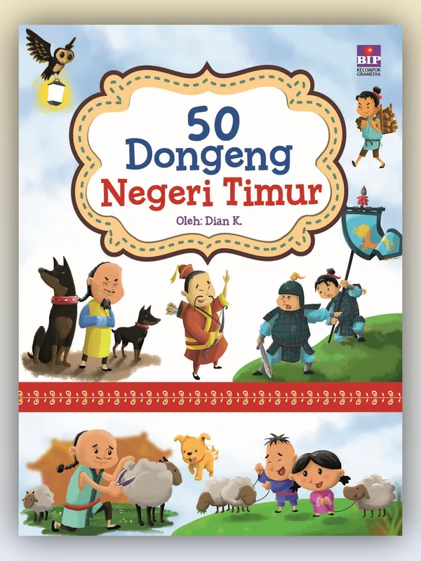 Sampul 50 Dongeng Negeri Timur
