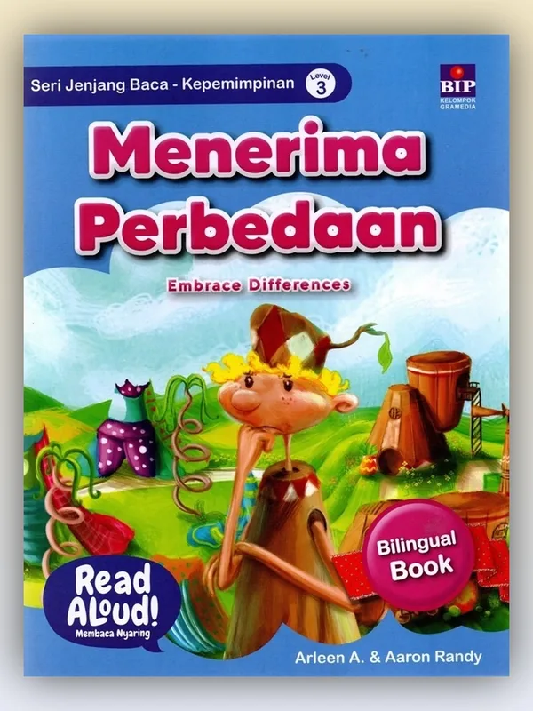 Sampul Seri Jenjang Baca - Kepemimpinan: Menerima Perbedaan