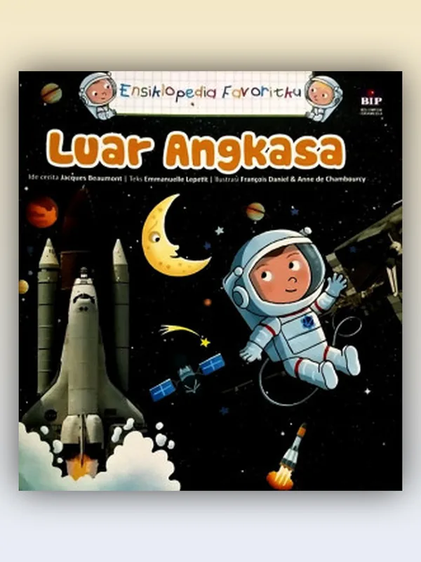 Sampul Ensiklopedia Favoritku: Luar Angkasa